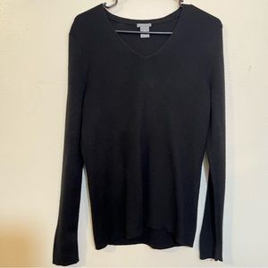 Ann Taylor woman’s black sweater  size L